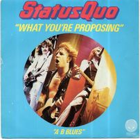 STATUS QUO - WHAT YOU`RE PROPOSING - 1980 - SINGLE